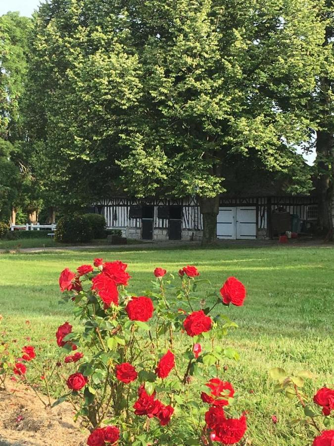 La Gloriette gîte situé Dans La propriété Dun magnifique manoir Vatteville Exterior foto